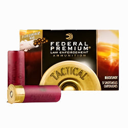 FEDERAL LAW ENFORCEMENT 12 GAUGE, 12 GAUGE 00 BUCKSHOT, TACTICAL FEDERAL BUCKSHOT