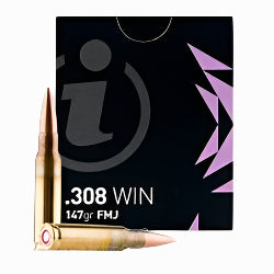 308 WINCHESTER IGMAN AMMO 147 GRAIN, 308 WINCHESTER PRACTICE AMMO, 308 WINCHESTER TARGET AMMO, 147 GRAIN FMJ