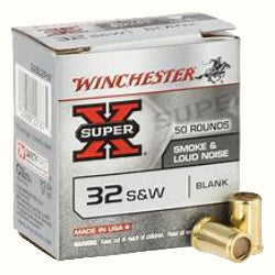 32 S&W BLANK AMMUNITION, WINCHESTER BLANK AMMUNITION