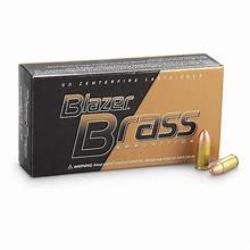 CCI, Blazer Brass, 40 S&W, 40 Caliber, 180 Grain, FMJ, Full Metal Jacket, Range ammo