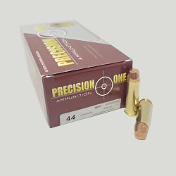 PRECISION ONE 44 MAGNUM, 44 MAG 240 GRAIN FMJ, REVOLVER AMMO, NEW 44 REMINGTON AMMO