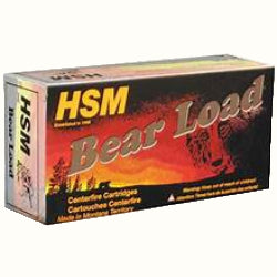 44 REMINGTON MAGNUM HSM BEAR LOAD, 44 MAG 305 GRAIN WFN, LEAD HARD CAST BEAR LOAD