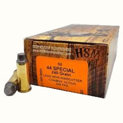 44 SPECIAL COWBOY ACTION 240 GRAIN, HSM COWBOY ACTION LEAD SEMI-WADCUTTER, 44 SPECIAL 240 GRAIN HSM