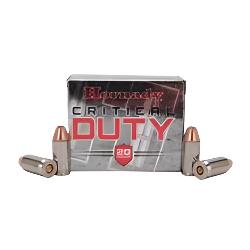 Hornady, Critical Duty, Flex Tip ammo, Self Defense, 220 Grain, 45 Auto, 45 ACP