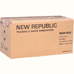 NEW REPUBLIC 5.56x45MM, NEW REPUBLIC BULK AMMO, 5.56 55 GRAIN FULL METAL JACKET