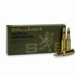 6.5 GRENDEL 124 GRAIN FULL METAL JACKET, SELLIER & BELLOT 124 GRAIN, 6.5 GRENDEL RIFLE AMMO