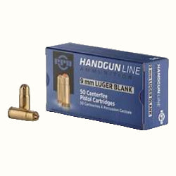 PRVI PPU 9MM BLANK AMMUNITION, 9MM BLANK AMMO