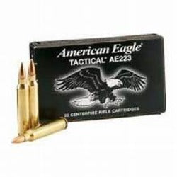 Federal American Eagle, 223 Remington, Tactical round, AR15 ammo