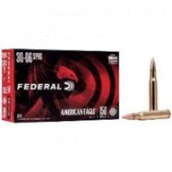 Federal 30-06 Springfield, 150 Grain, Big game ammo, American Eagle ammo