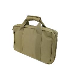 NCSTAR DISCREET HANDGUN CASE, NCSTAR PISTOL CARRYING CASE TAN, TAN GUN CASE