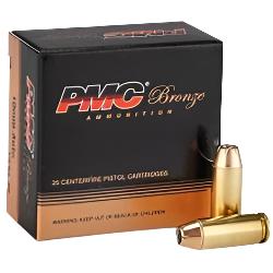 PMC Bronze, 10MM, JHP 170 Grain