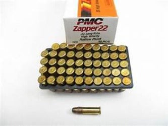 PMC Zapper, 22 long rifle, target ammo