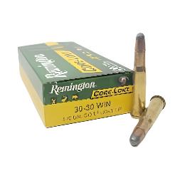 30-30 Winchester, Core-Lokt ammo, 170 Grain, Big game ammo