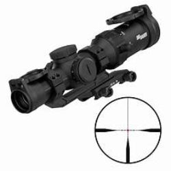 SIG SAUER TANGO SCOPE, SIG TACTICAL RIFLE SCOPE, 1-4X24 MM RIFLE SCOPE, ILLUMINATED RETICLE