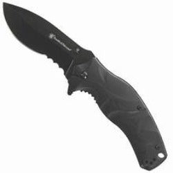 Smith and Wesson tactical knife, folding knife, S&W knife, Black OPS knife
