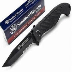 Smith and Wesson tactical knife, folding knife