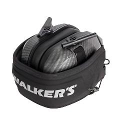 WALKERS ELECTRONIC HEARING MUFF, SLIM ELECTRONIC HEARING PROTECTION, CARBON PATTERN HEARING MUFF, WALKERS RAZOR SLIM