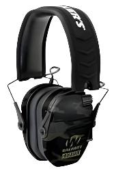 WALKERS ELECTRONIC HEARING MUFF, SLIM ELECTRONIC HEARING PROTECTION, MULTICAM CAMO BLACK HEARING MUFF, WALKERS RAZOR SLIM