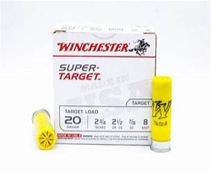 Winchester USA Super Target, 20 Gauge, Target load, 8 OZ shot